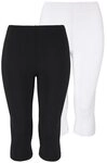 Boysen's Leggings (2er-Pack) in Capri-L&auml;nge