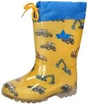 Gummistiefel LICO "Stiefel Power Blinky", Jungen, Gr. 29, gelb, Synthetik, Schuhe