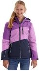 Outdoorjacke KILLTEC "Lynge GRLS JCKT B", M&auml;dchen, Gr. 116, lila, Obermaterial: 100%