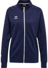 hummel Sweatjacke Hummel Damen Kapuzenjacke hmlMove Grid Cot. Zip Jacket 214790
