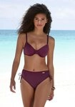 LASCANA B&uuml;gel-Bikini-Top Italy, seitlich zu raffen