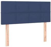 vidaXL Kopfteil, Bett Kopfteil Blau 90x5x78/88 cm Stoff