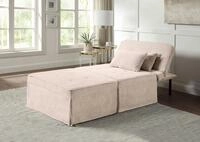 ATLANTIC home collection Schlafsofa Finn, wandelbar zum Loungesessel,...
