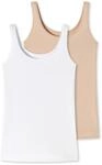 Tr&auml;gertop UNCOVER BY SCHIESSER "Uncover Cotton", Damen, Gr. 3XL, beige (901,
