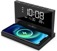 Reflexion ACW2188 Wecker Smartphone Ladestation Wireless Charger (3000 mA,...