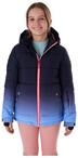 Skijacke KILLTEC "KSW 330 GRLS SKI QLTD JCKT", M&auml;dchen, Gr. 152, blau (lavendel),