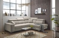 ED EXCITING DESIGN Ecksofa Sydney, mit elektrischer Sitzverbreitung oder