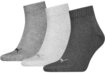 PUMA Kurzsocken PUMA UNISEX QUARTER PLAIN 3P (3 Paar) Atmungsaktiv,...