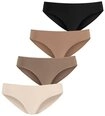LASCANA Jazz-Pants Slips (4er-Pack) aus elastischer Baumwolle