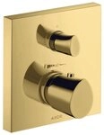 hansgrohe Unterputzarmatur Axor Starck Organic Thermostat mit Absperrventil...