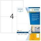 HERMA Etikett Herma Etiketten permanent haftend 105 x 148 mm Folie weiss...