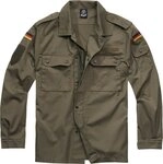 Brandit Motorradjacke BW Feldbluse Jacke robust rei&szlig;verschluss