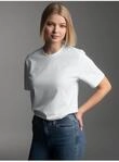 T-Shirt TRIGEMA "TRIGEMA T-Shirt DELUXE Baumwolle", Damen, Gr. 5XL, wei&szlig;, Single