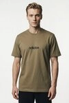 adidas Sportswear T-Shirt M LIN SJ T &uuml;berschnittene Schultern, Kurzarmdesign,...