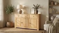 OTTO home Sideboard Gotland, Kommode, Breite 147 cm, aus massiver Kiefer, FSC&reg;
