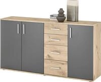 HBZ Kommode BC-Drift-2, Sideboard Stellma&szlig; BxHxT 160x84x35 cm (1 St), Sideboard mit