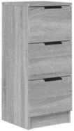 vidaXL Sideboard, Kommode Grau Sonoma 30x30x70 cm Holzwerkstoff