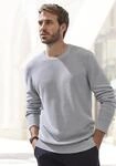 Strickpullover JOHN DEVIN "bis Gr&ouml;&szlig;e 5XL", Herren, Gr. S (44/46), grau (hellgrau),