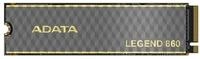 ADATA ADATA LEGEND 860 500 GB, SSD, (PCIe 4.0 x4, NVMe interne HDD-Festplatte (0.5