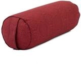 bodhi Yoga Bolster Yoga Bolster gemustert, 65 x &Oslash; 22 cm Mayuri, dunkelrot, Dinkel