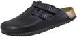 Pantolette BIRKENSTOCK "Kay SL", Damen, Gr. 37, schwarz, Obermaterial: 50% Rindsleder