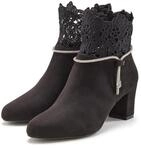 Stiefelette LASCANA "Stiefel, Boots", Damen, Gr. 41, schwarz, Obermaterial: 100%
