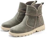 Vivance Boots, Stiefel Stiefelette mit raffinierten Bindeb&auml;ndern VEGAN