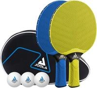 Joola Tischtennisschl&auml;ger VIVID Outdoor (Set, 6-tlg., mit Schl&auml;gerh&uuml;lle, mit