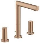 hansgrohe Waschtischarmatur Axor Uno 200 3-Loch Zerogriff mit