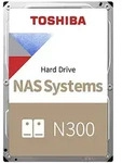 Toshiba N300 8TB interne HDD-Festplatte (8 TB) 3.5" schwarz|silberfarben