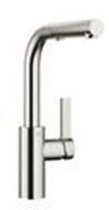 Dornbracht K&uuml;chenarmatur ELIO Einhebelmischer Pull-out mit Brausefunktion -...