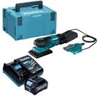 Makita Exzenterschleifer BO 005 CGD101 40 V max. 80 x 130 mm + 1x Akku 2,5 Ah +...