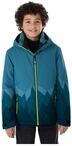 Skijacke KILLTEC "KSW 383 BYS SKI JCKT", Herren, Gr. 152, blau (ocean), Obermaterial: