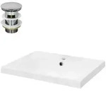 LuxeBath Waschbecken Waschtisch Aufsatzwaschbecken aus Keramik f&uuml;r Badezimmer /