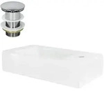 LuxeBath Waschbecken Waschtisch Aufsatzwaschbecken aus Keramik f&uuml;r Badezimmer /