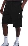 Nike Trainingsshorts M NK CLUB BB CARGO SHORT BLACK/BLACK/WHITE