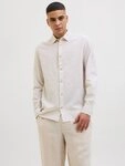 Jack & Jones Langarmhemd JJESUMMER SHIRT LS SN mit Hemdkragen