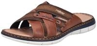 Rieker Pantolette, Sommerschuh, Schlappen, Poolslides, mit Leder-Innensohle