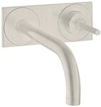 hansgrohe Unterputzarmatur Axor Uno Waschtischmischer mit Platte Unterputz...