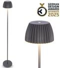 Briloner Leuchten LED Stehlampe Akku LED Stehleuchte Riffle