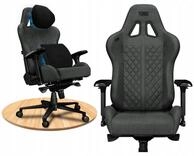 YUMISU B&uuml;rostuhl YUMISU 2050 Gamingstuhl Ergonomisch Stoff 4D 150kg B&uuml;rostuhl