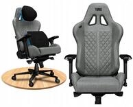 YUMISU B&uuml;rostuhl YUMISU 2050 Gamingstuhl Ergonomisch Stoff 4D 150kg B&uuml;rostuhl