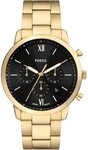 Fossil Chronograph Fossil Herren-Uhren Analog Quarz