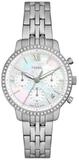 Fossil Chronograph Damen-Uhr Neutra Chronograph Quarz Edelstahl-Band ES5357