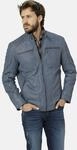 Lederjacke BABISTA "Lederjacke ZANZINO", Herren, Gr. 48, blau, Obermaterial:...