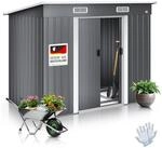 KESSER Gartenhaus, Ger&auml;tehaus Metall 4 m&sup3; mit Fundament 194x112x181 cm