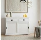 IDIMEX Kommode SAVONA, Sideboard Kommode 2 Schiebet&uuml;ren 2 Schubladen Kiefer...