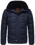 Steppjacke STONE HARBOUR "Winterjacke Witaas", Herren, Gr. XXL, blau (navy),