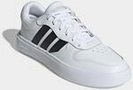 Sneaker ADIDAS SPORTSWEAR "LITECOURT", Herren, Gr. 40, schwarz-wei&szlig; (cloud wei&szlig;,