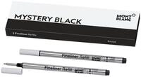 MONTBLANC Kugelschreiber Feinlinermine - B 2 St&uuml;ck mystery black.